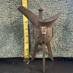 Ancient Chinese Dynasty Wine Vessel Bronze Antique